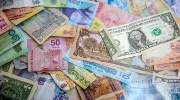 US dollar paper bill