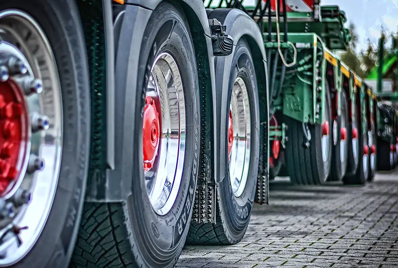 Tires of truck heavy  load tractor
