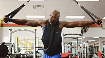 Male fitness personal trainer