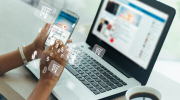 online shopping concept