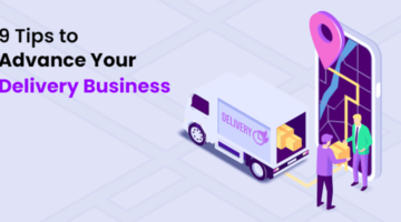 Delivery concept illustration