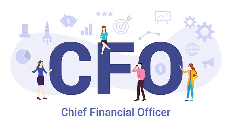 cfo chief financial officer concept