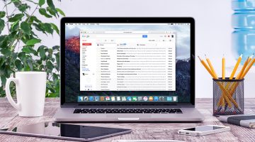 Google Gmail web page