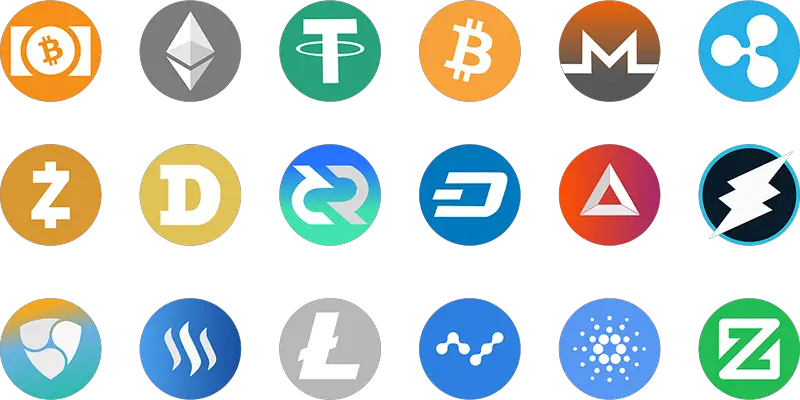 Crypto vector images