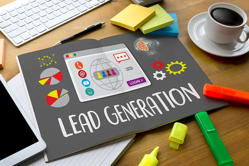 Lead generation concept
