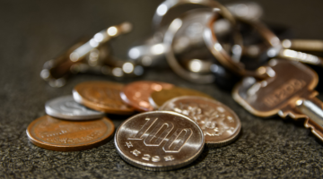 Gold and silver coins