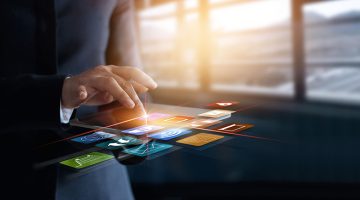 Digital Marketing technology concept