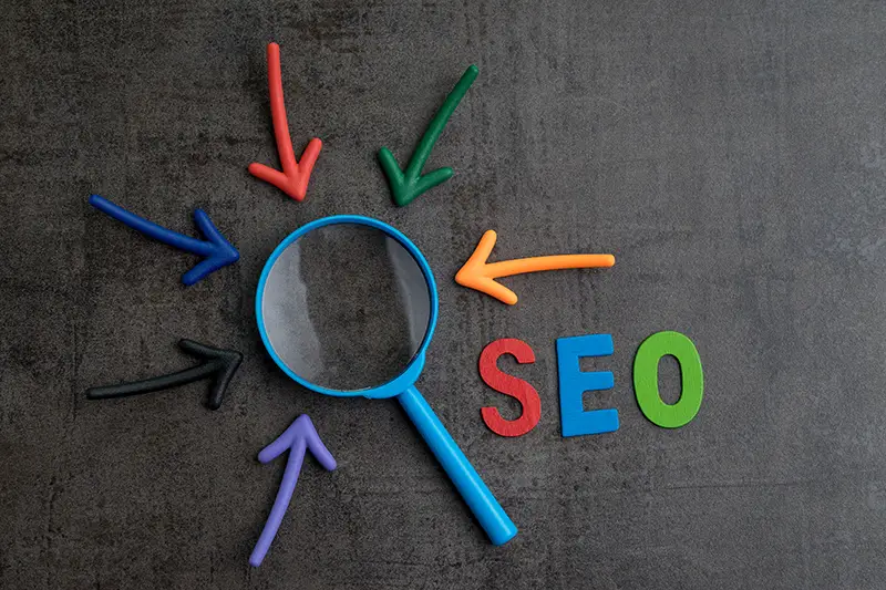 SEO, Search Engine Optimization ranking concept