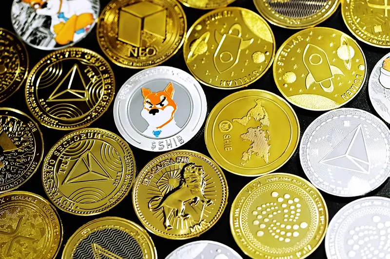 Bitcoins gold and silver