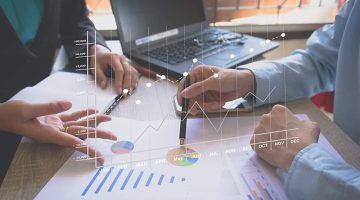 Business people discussing business strategy