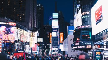 LED billboard advertising truck