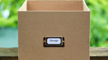 Self-storage brown box
