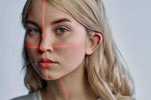 Woman facial detection