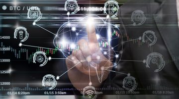 Technology over Cryptocurrency Bitcoin exchange trading