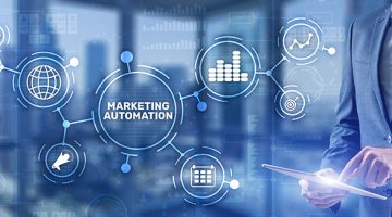 Marketing automation concept