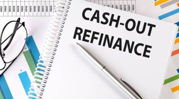 Cash out refinance concept