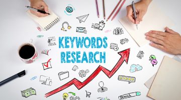 Keywords Research Business Concept