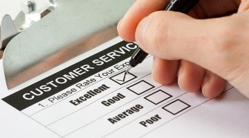 Customer service survey