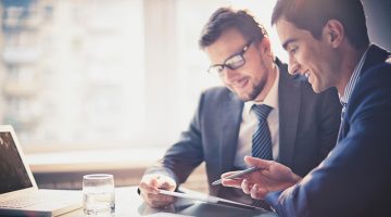 Business people Discussing project