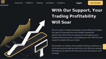 EconomyPair sign up page