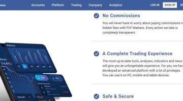 FCF Markets homepage