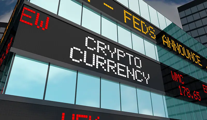 Crypto Currency ICO Blockchain Funds Financing Stock Market