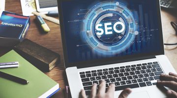 SEO Web Development Technology Online Concept