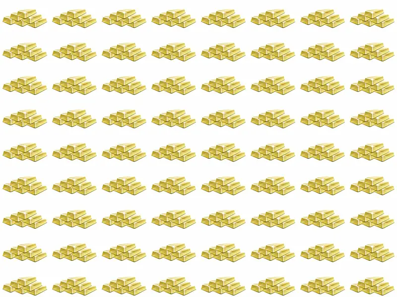 Money gold bullion pattern design