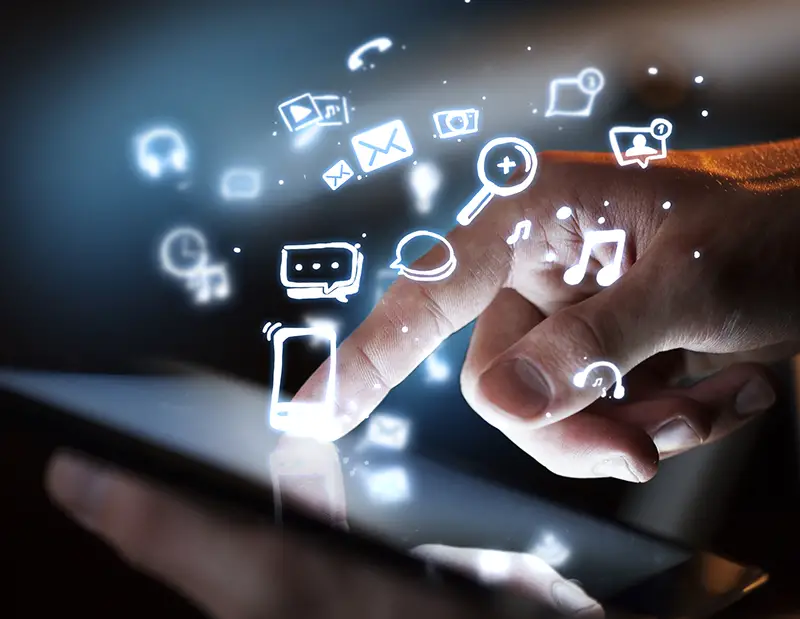 Social media concept