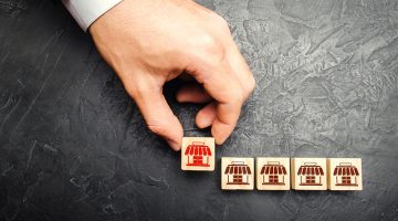 Franchise commercial concession concept.