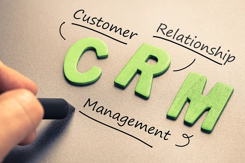 CRM concept