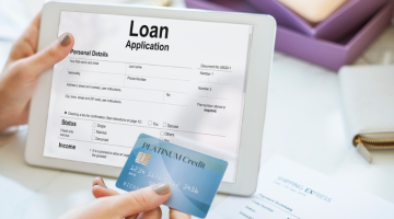 Online loan application