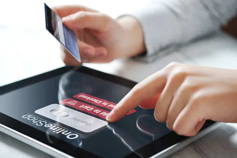 Online payment concept
