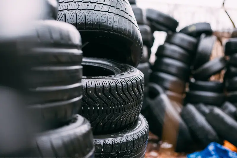 Black tires