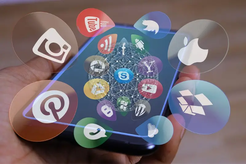 Social Media Social Display