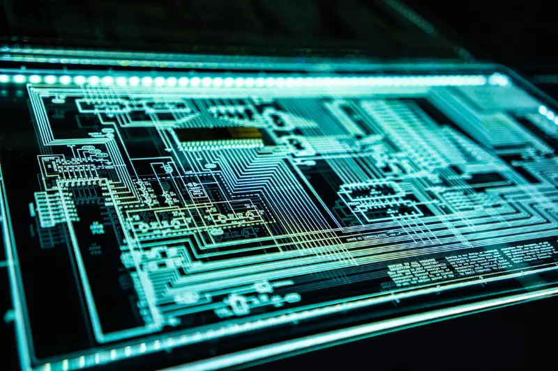 Teal led Panel