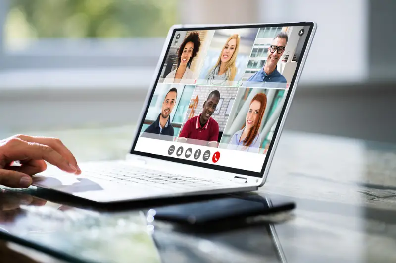 Online Work Meeting