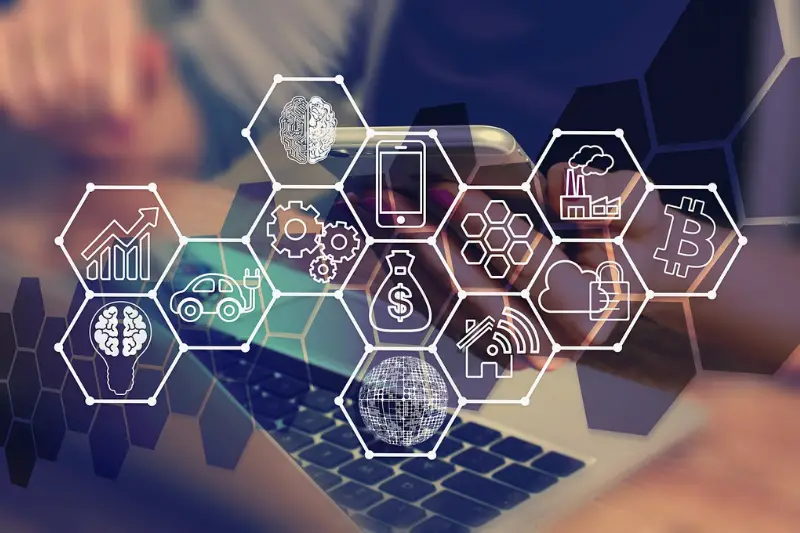 Digitization Transformation Laptop