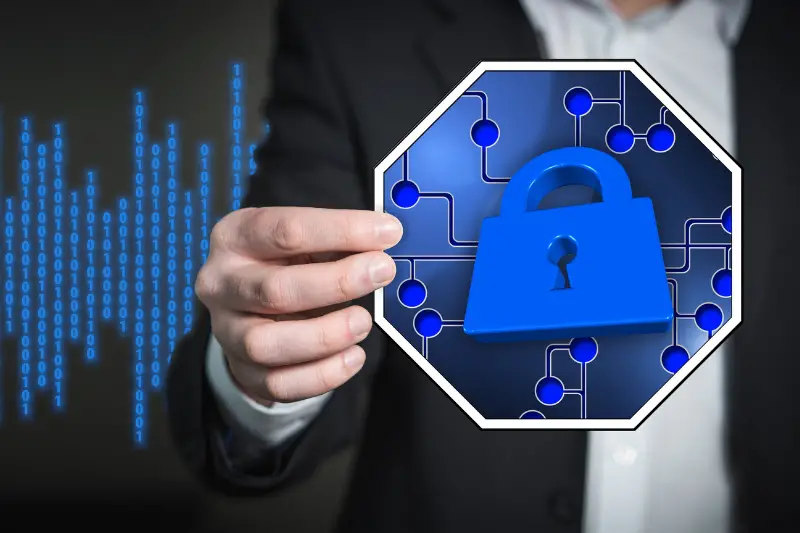 Cyber security concept