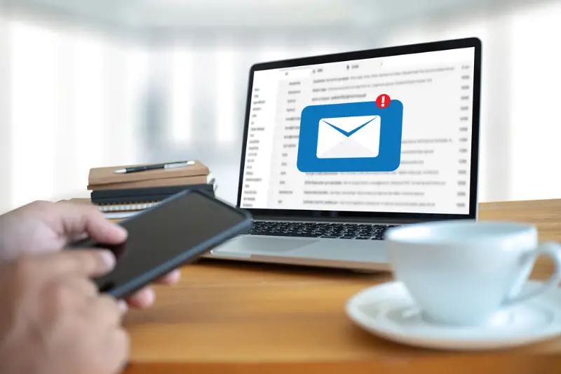 Email campaigns concept