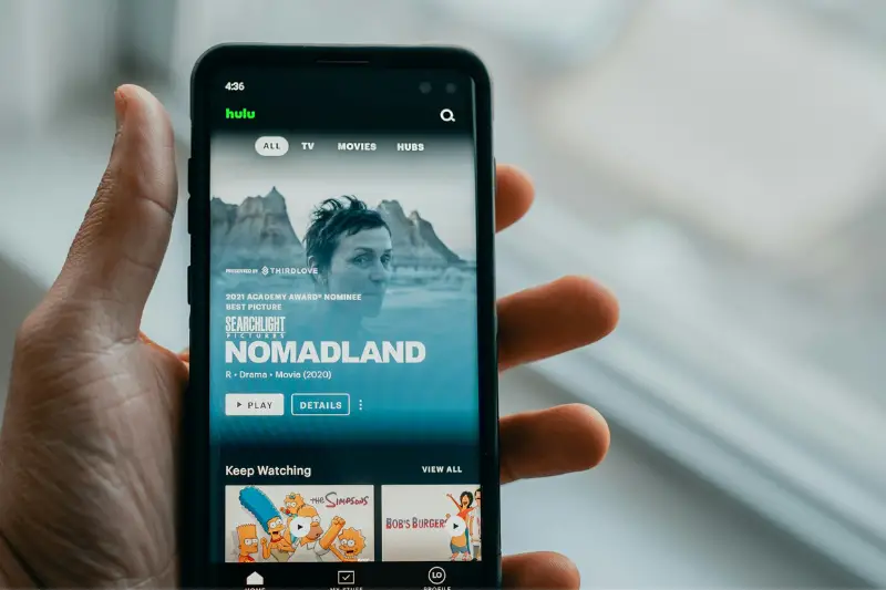 HULU apps on mobile phone