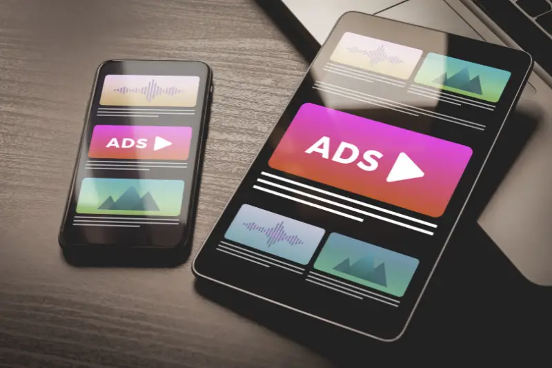 Programmatic Advertising concept.