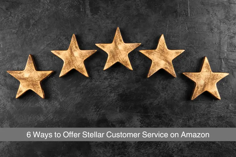 Five stars on dark background