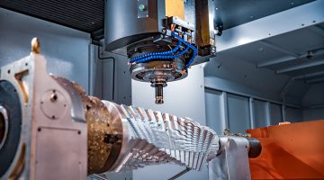Metalworking CNC milling machine.