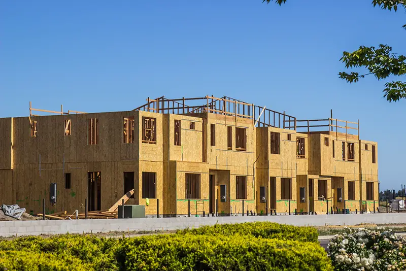 Modern Business on-going construction