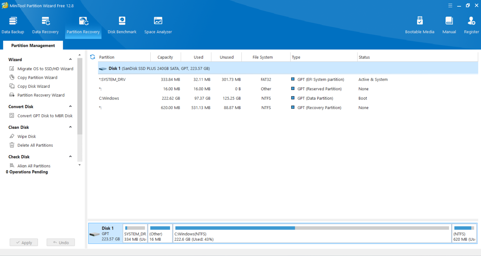 MiniTool Partition Wizard