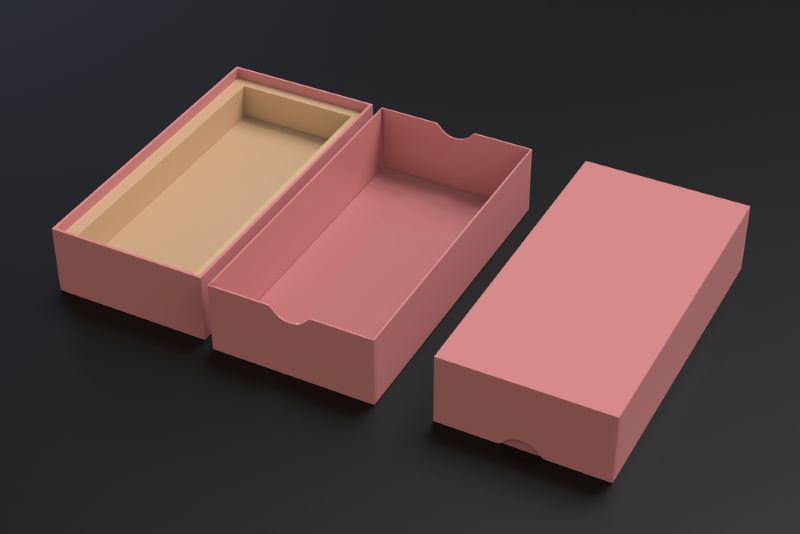 Mock Up Original Box, packaging Design for Candy