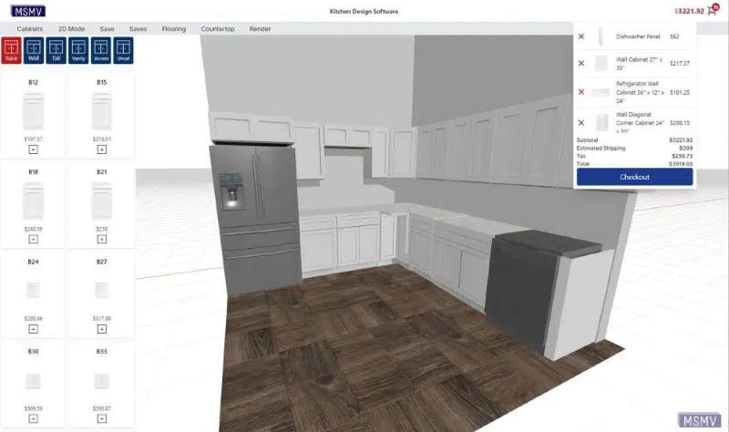 3D Kitchen design software