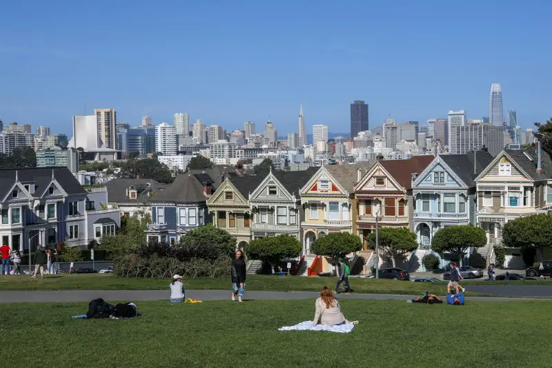 Painted Ladies in San Francisco