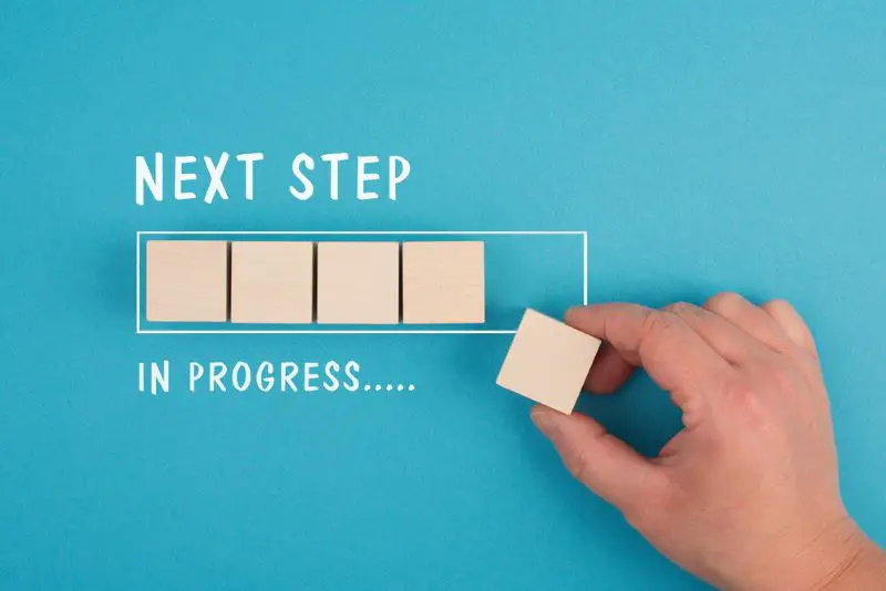 Next step in progress, having new goal and strategy